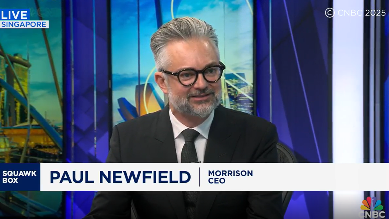 Paul Newfield talks to Morrison's Asia growth - CNBC